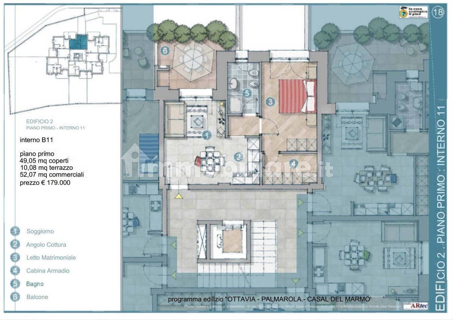 Appartamento in vendita a Roma