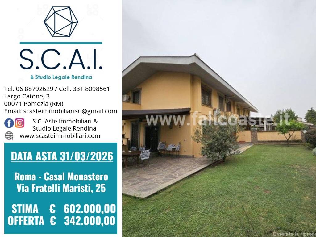 Villa in vendita a Roma