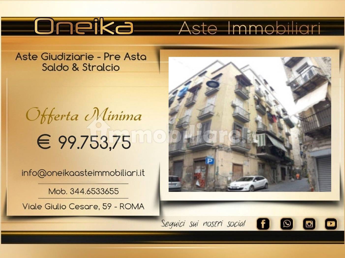 Appartamento in vendita a Napoli