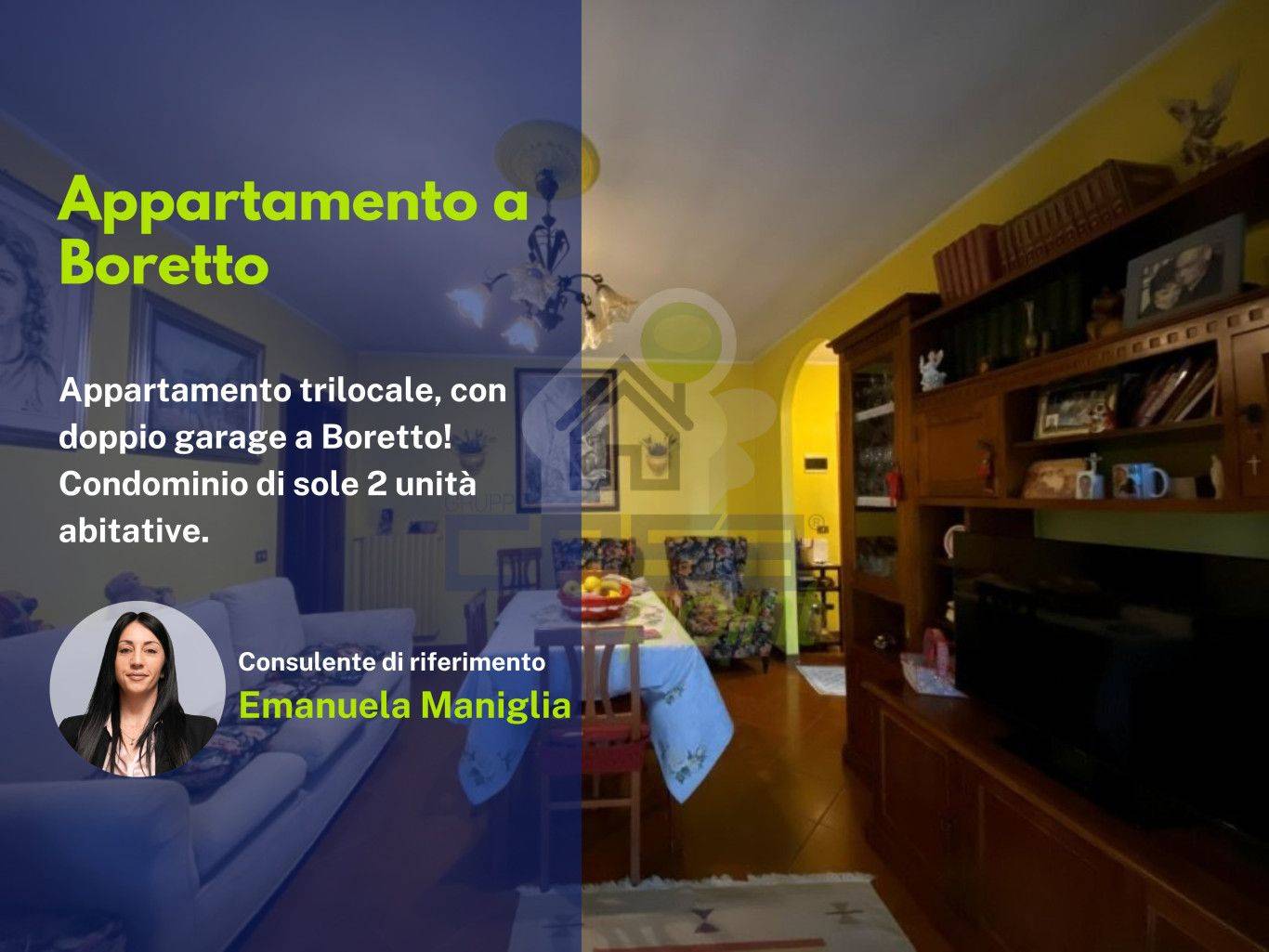 Appartamento in vendita a Boretto