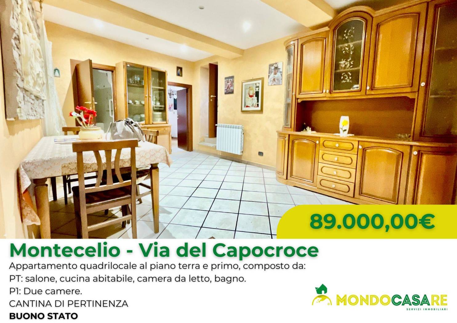 Appartamento in vendita a Guidonia Montecelio