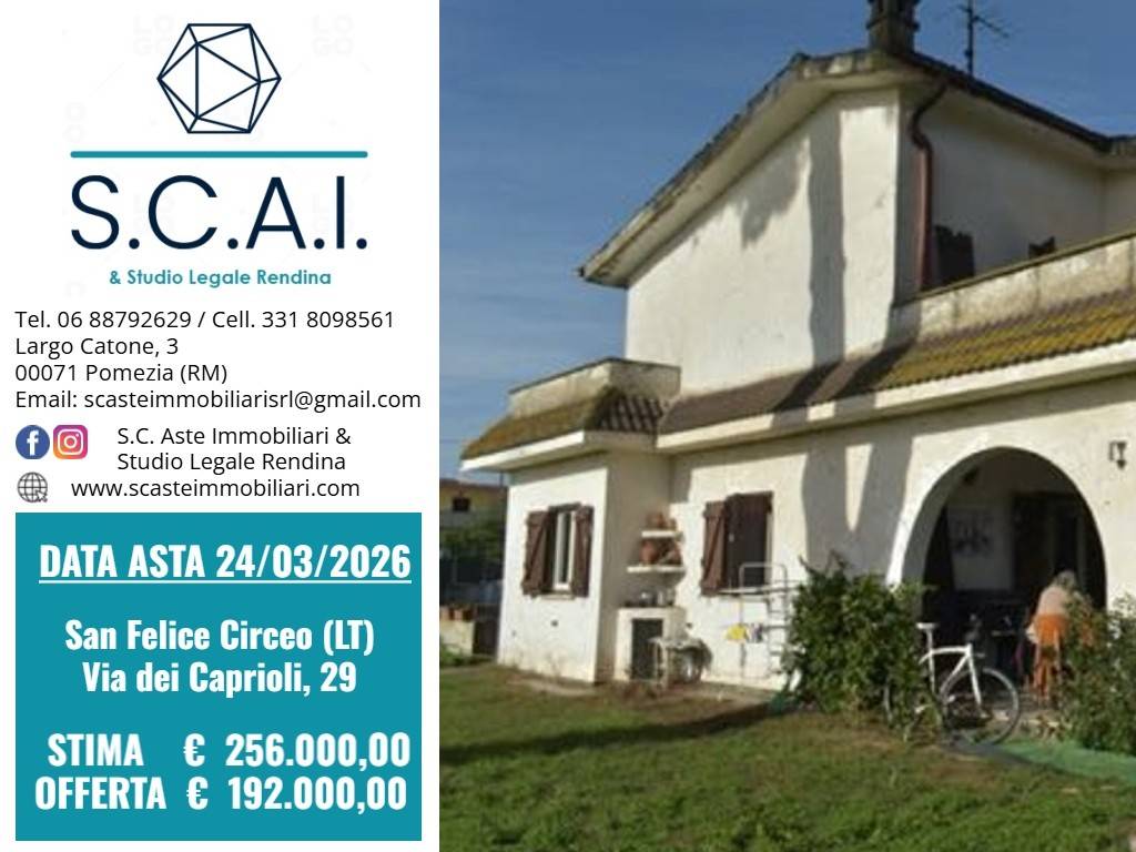 Villa in vendita a San Felice Circeo