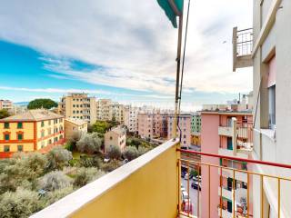 3-room flat via Lorenzo Ghiglini, Quinto, Genoa