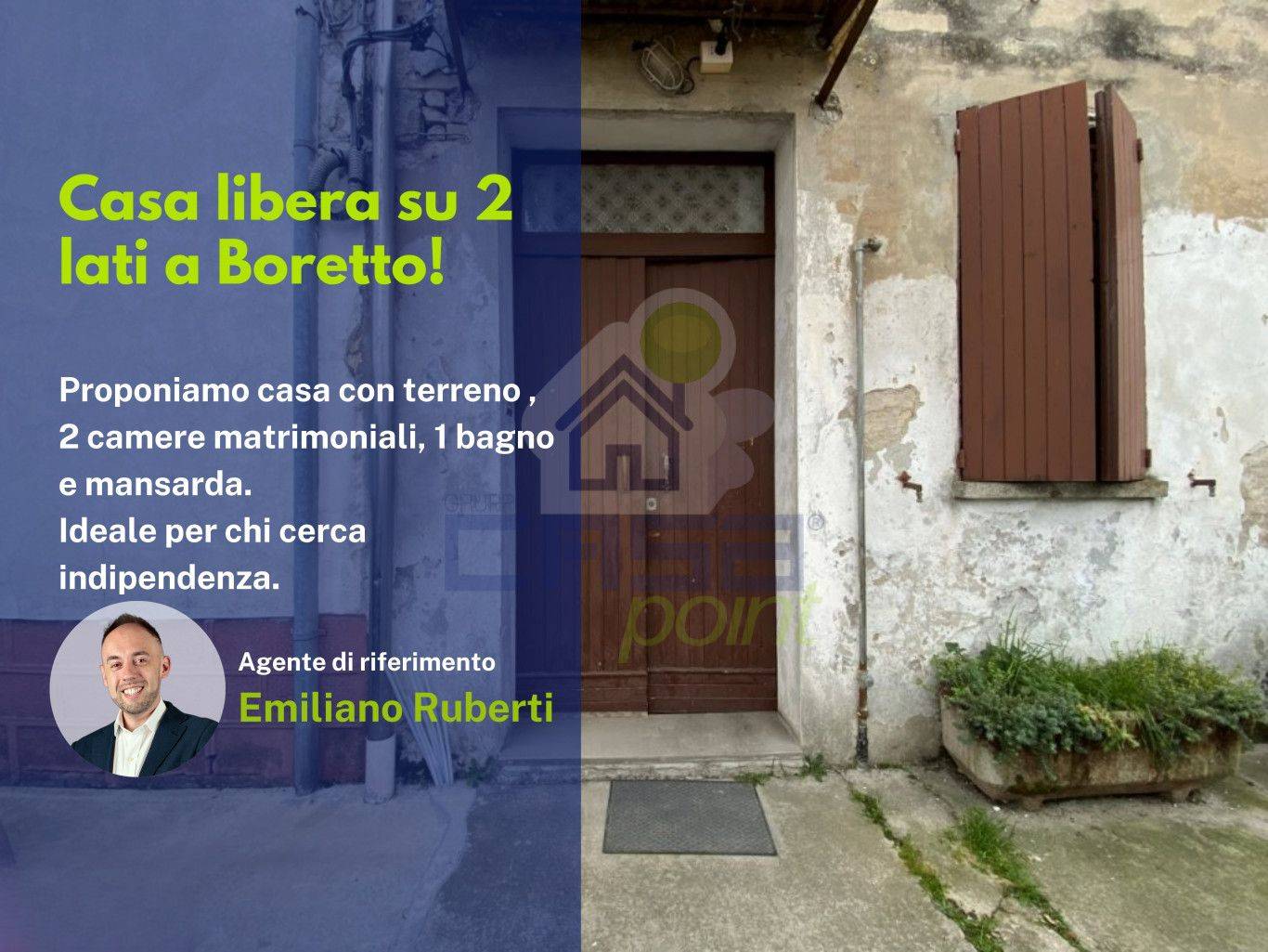 Casa indipendente in vendita a Boretto