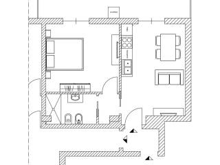 2-room flat Strada Donato Calvani, Picone, Bari