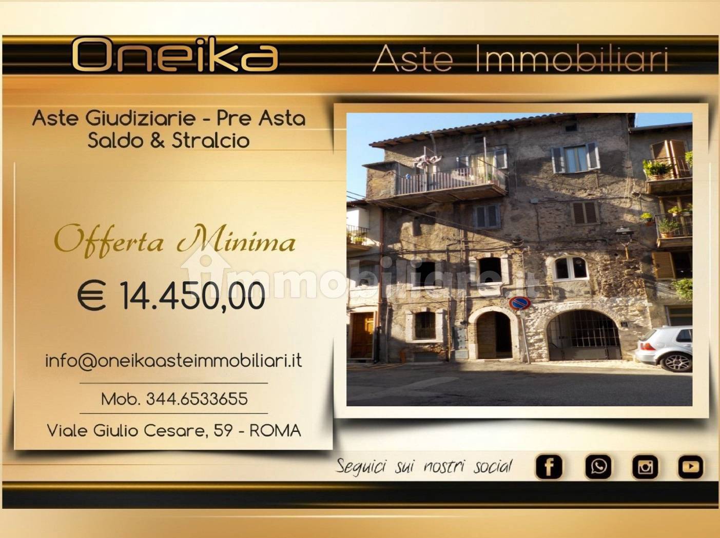 Appartamento in vendita a Carpineto Romano