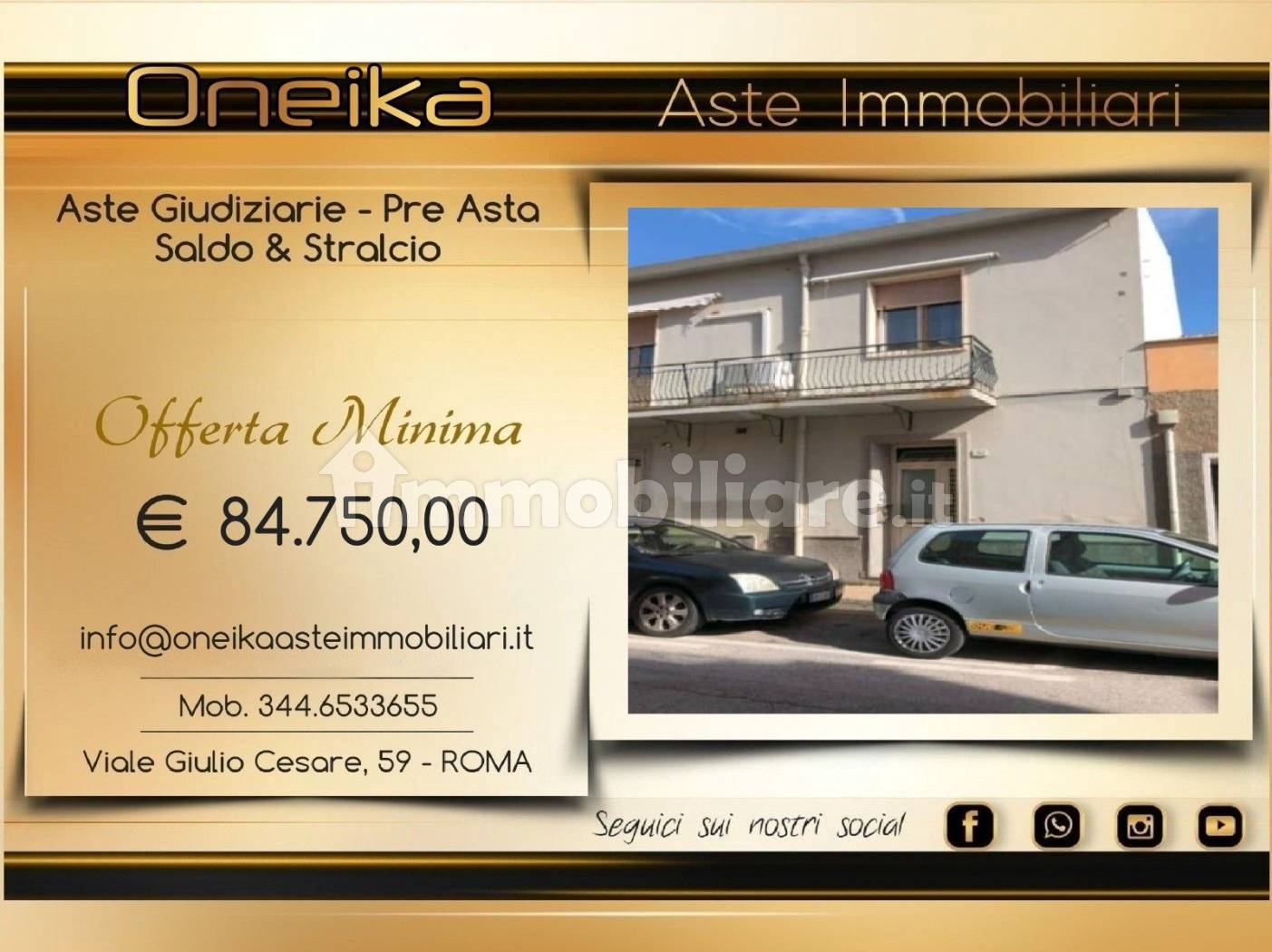 Appartamento in vendita a Olbia