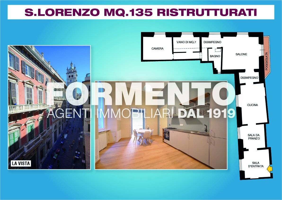 Appartamento in vendita a Genova