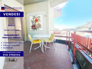 2-room flat via del Commercio, Nervi, Genoa