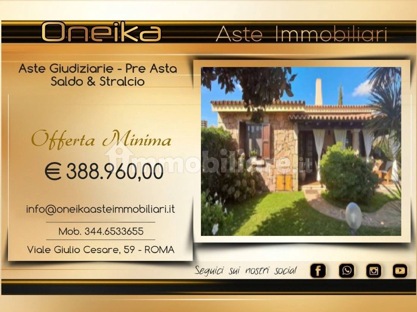 Villa in vendita a San Teodoro