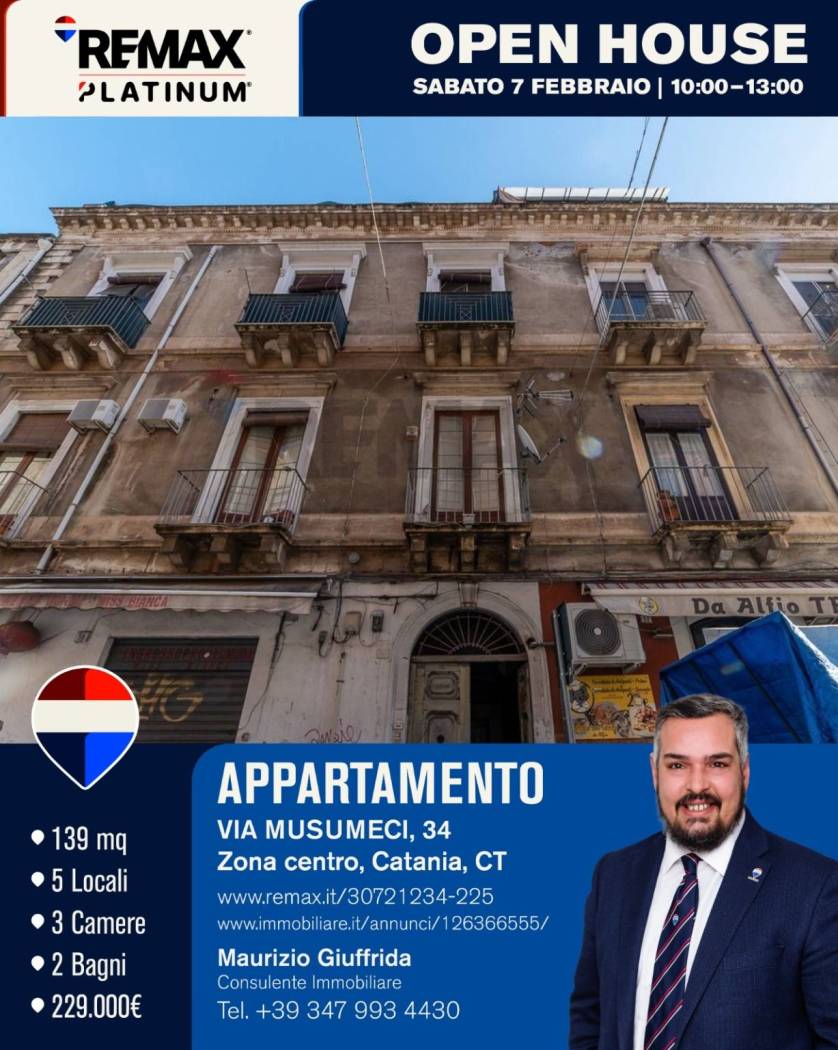 Appartamento in vendita a Catania