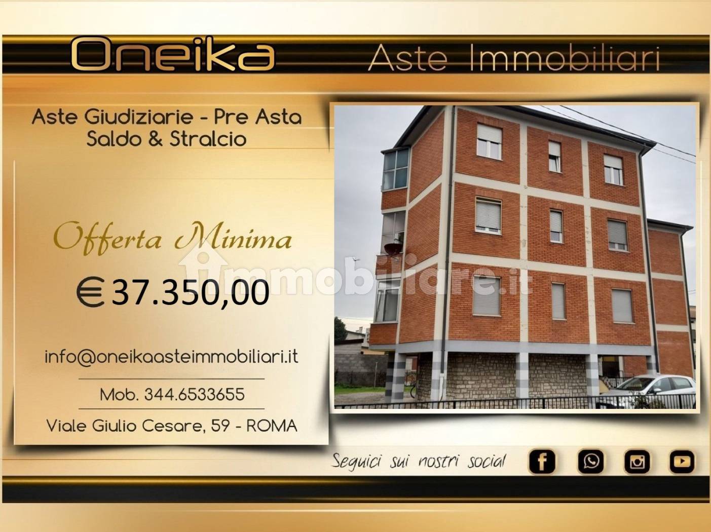 Appartamento in vendita a Calcio