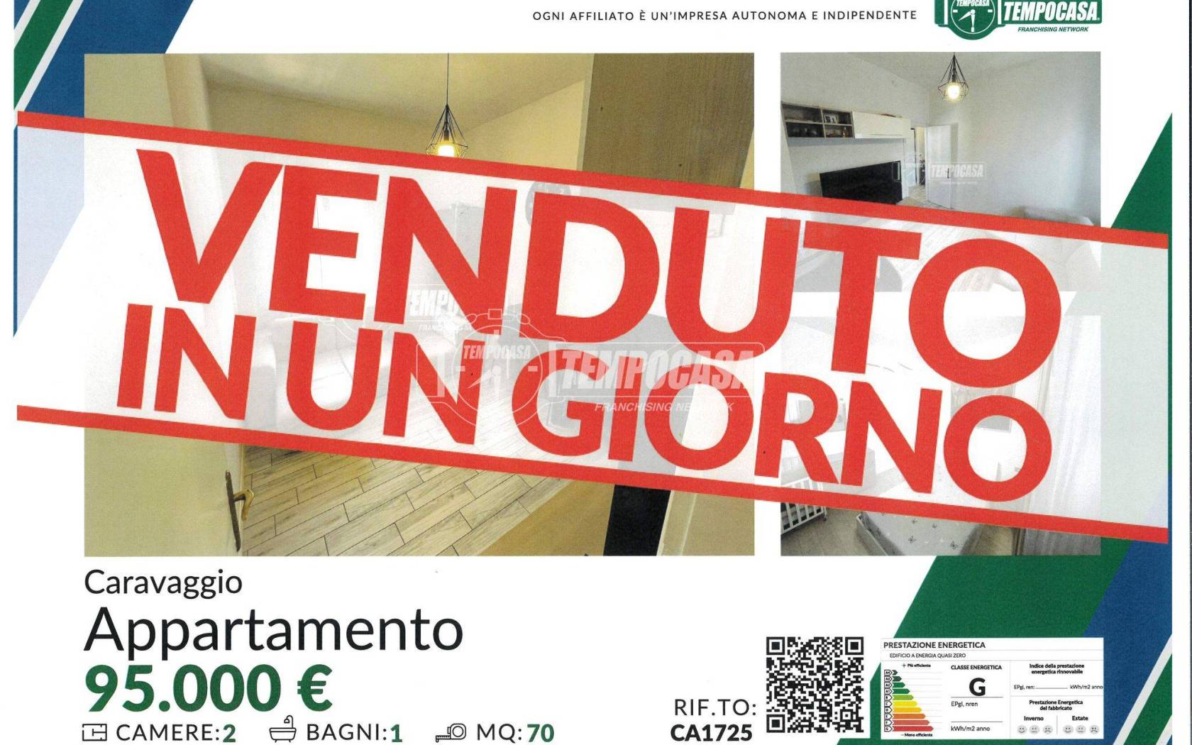 Appartamento in vendita a Caravaggio