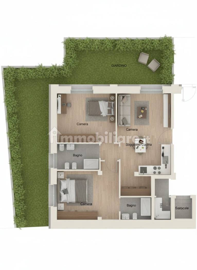 Appartamento in vendita a Melzo