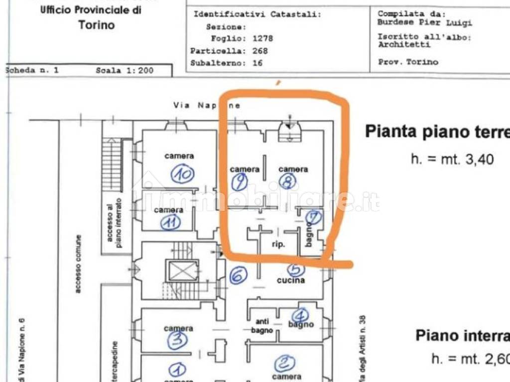 Appartamento in Vanchiglia, foto 36 di 36