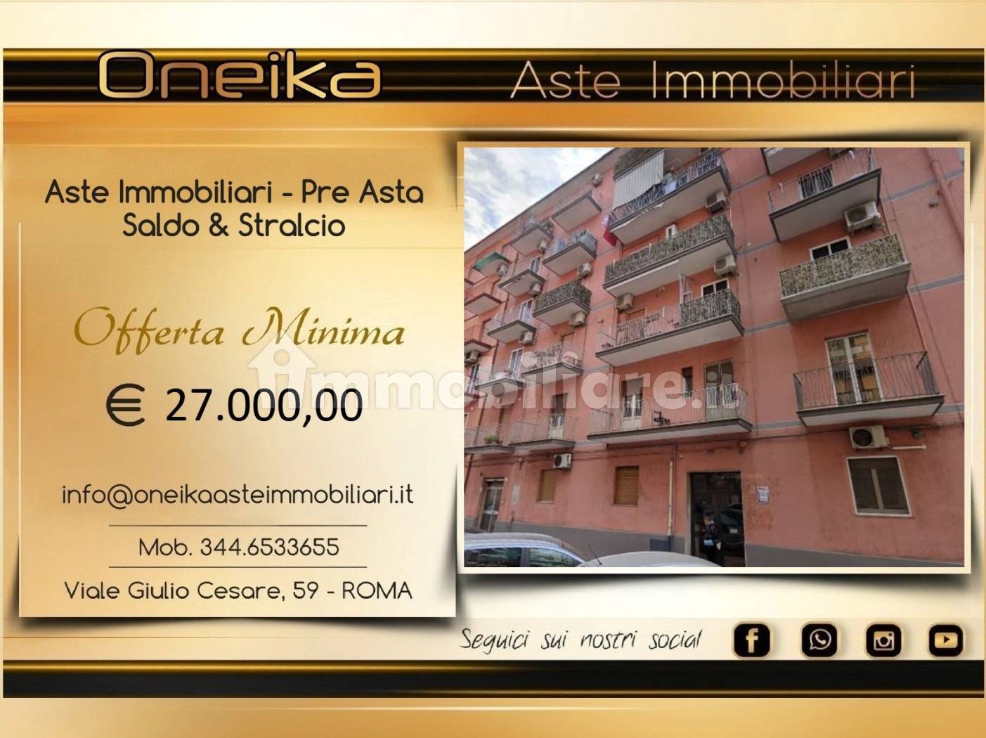 Appartamento in vendita a Taranto