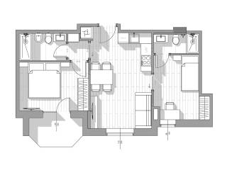 3-room flat via Carlo Fornara 1, Bande Nere, Milan