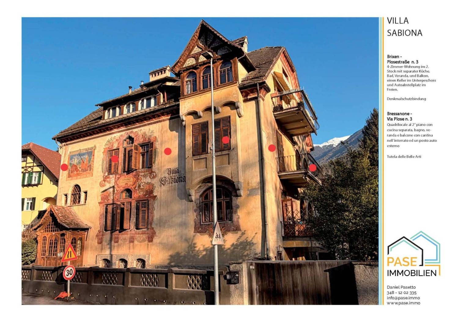 Appartamento in vendita a Bressanone