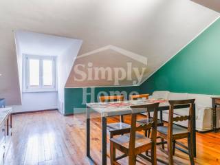 Attic via Giuseppe Garibaldi 9, Quadrilatero Romano, Turin