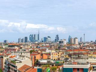 Apartment via Antonio Tolomeo Trivulzio, De Angeli, Milan