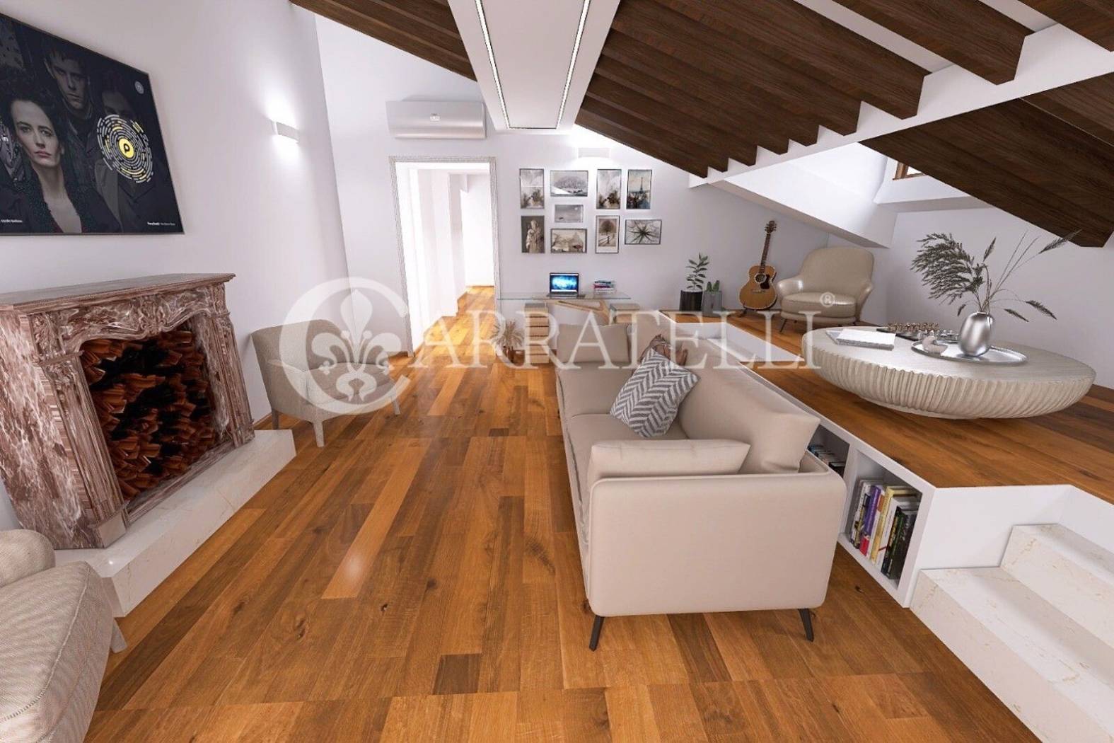 Attico - Mansarda in vendita a Roma