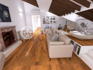 Attic via Vittoria, Spagna, Rome