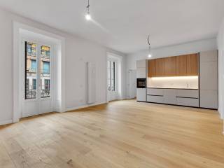 3-room flat via Giosuè Carducci 13, Sant'Ambrogio, Milan