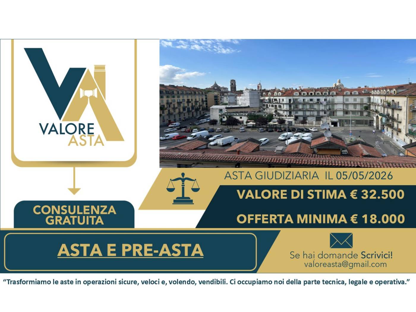 Appartamento in vendita a Torino