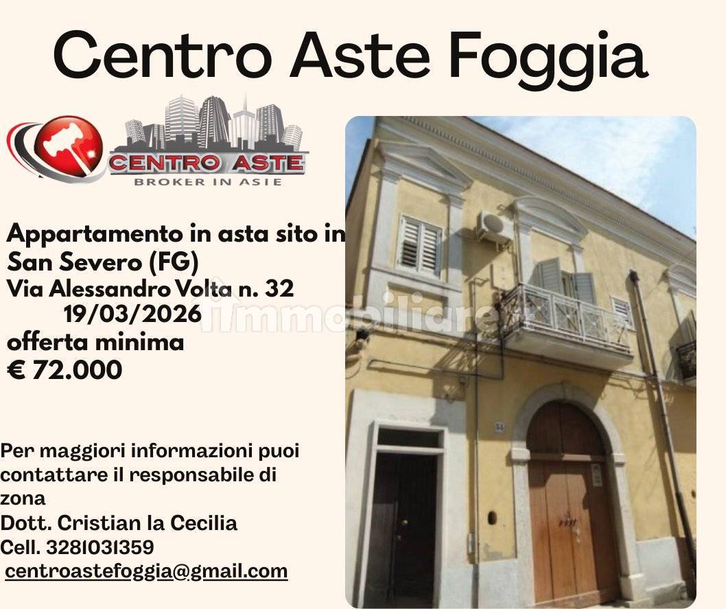 Appartamento in vendita a San Severo