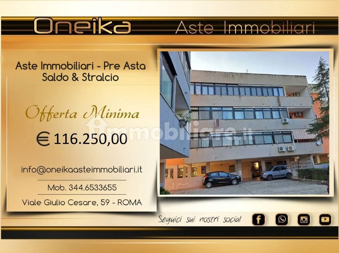 Appartamento in vendita a Bari