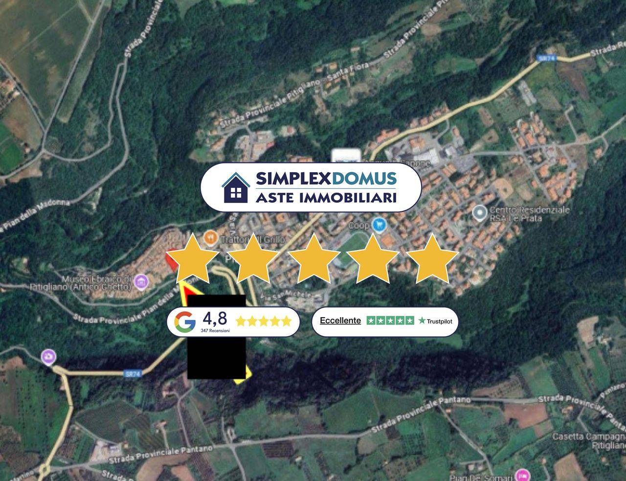 Appartamento in vendita a Pitigliano