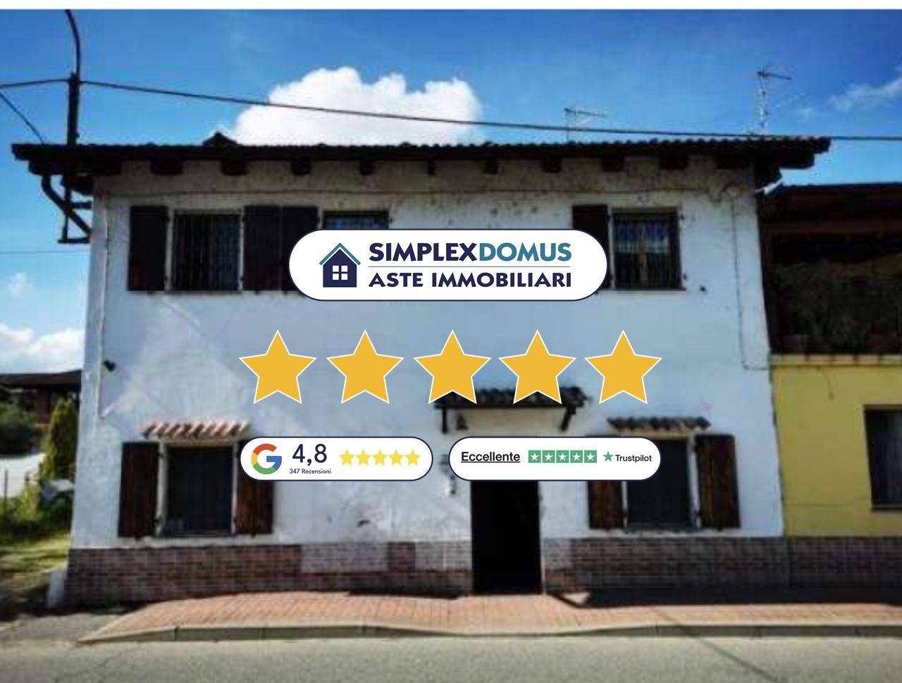 Villa in vendita a Vinzaglio