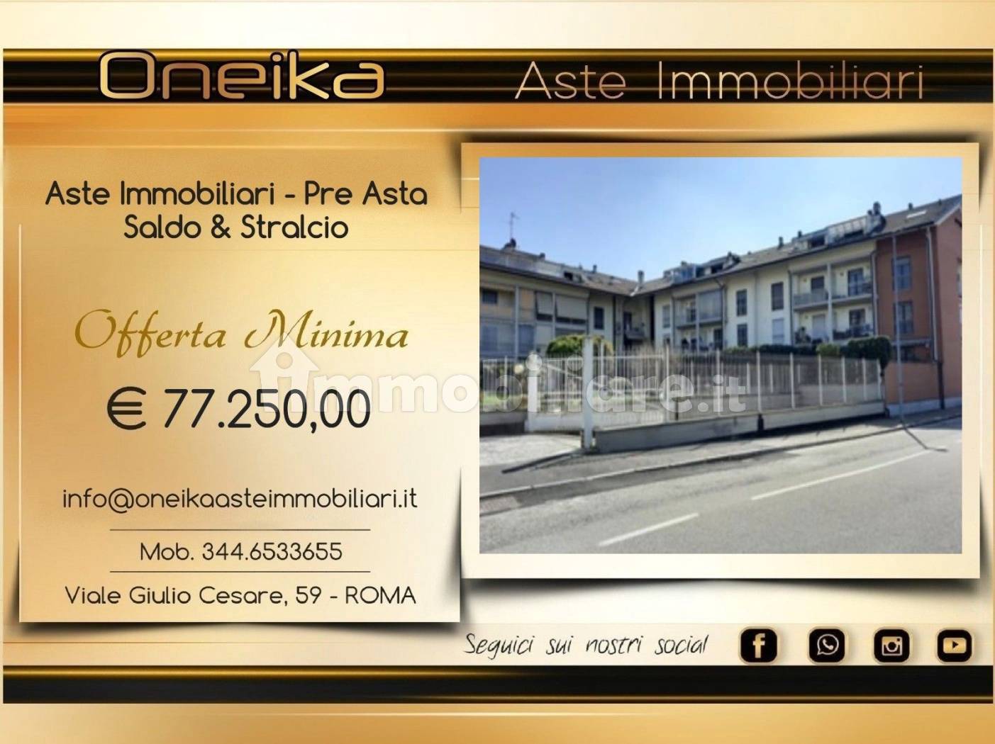 Appartamento in vendita a Torino