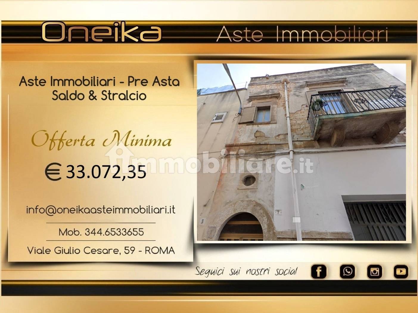 Appartamento in vendita a Toritto