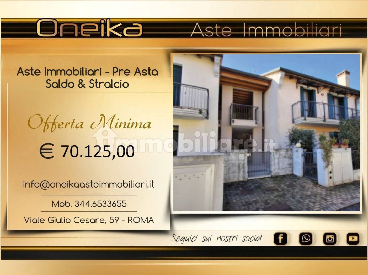 Appartamento in vendita a Vedelago