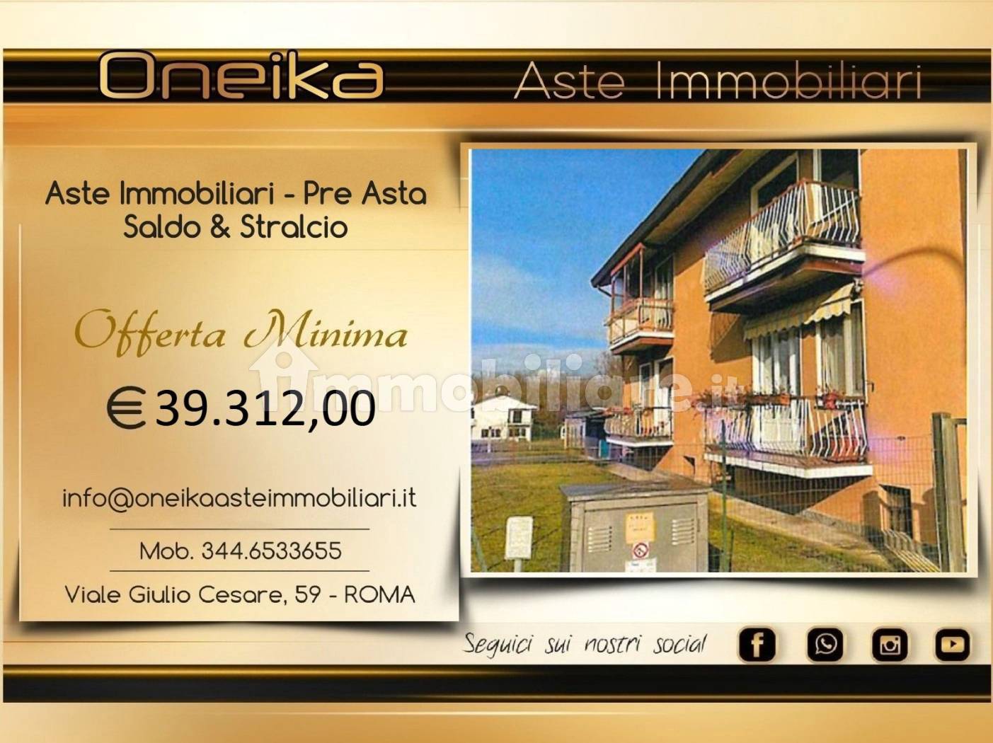 Appartamento in vendita a Angera