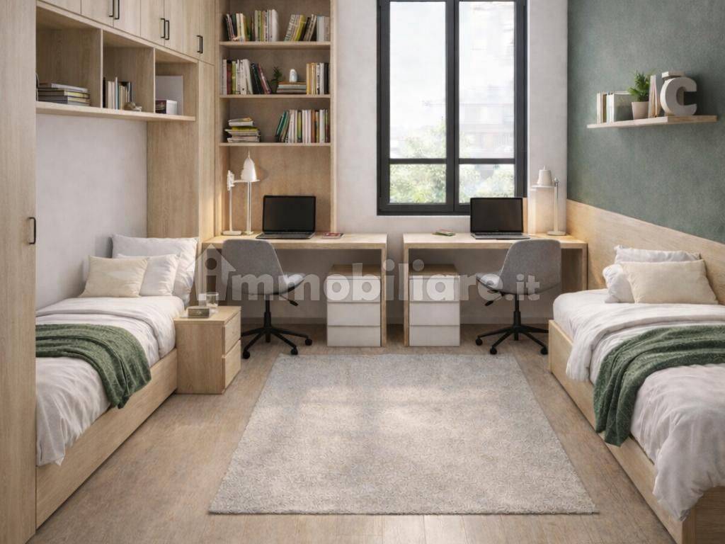 2 stanze singole in Borgo Vittoria, foto 6 di 7
