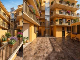 Bilocale via Giulio Perticari 19, Cimiano, Milano
