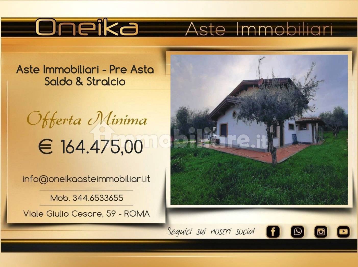 Villa in vendita a Genzano di Roma