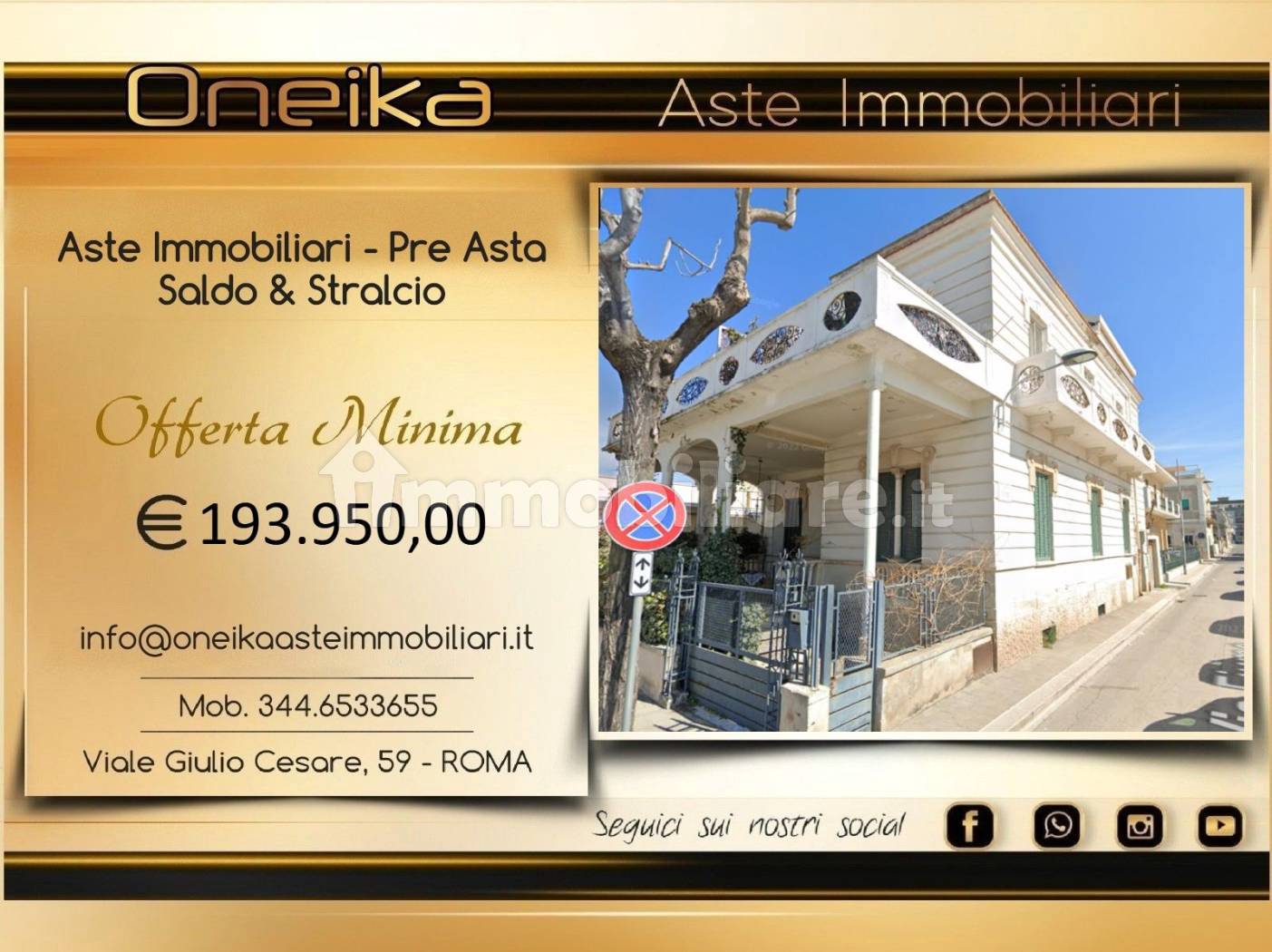 Appartamento in vendita a Bari