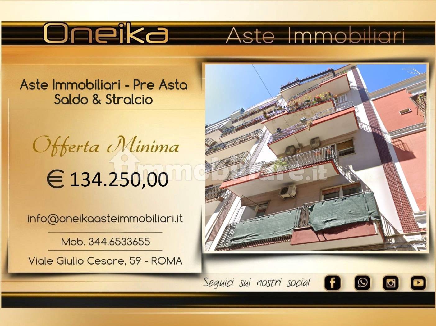 Appartamento in vendita a Bari