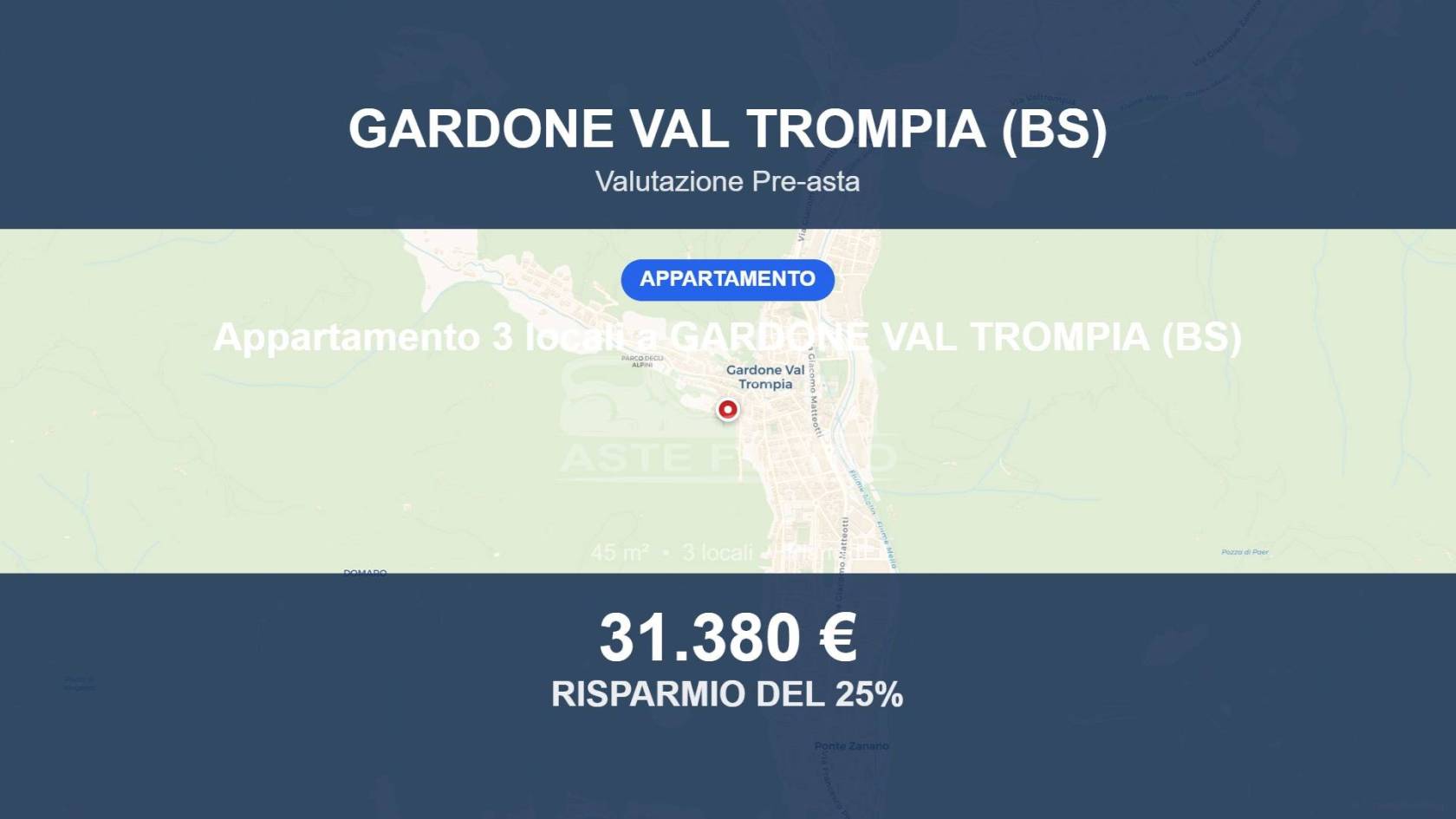 Appartamento in vendita a Gardone Val Trompia
