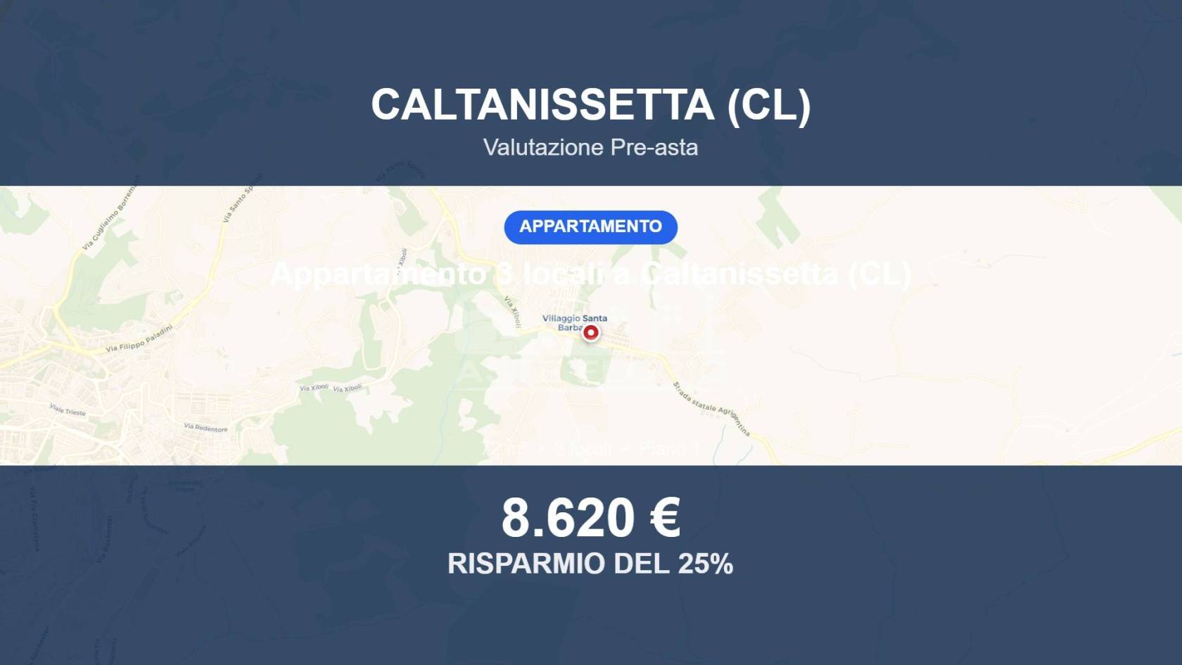 Appartamento in vendita a Caltanissetta