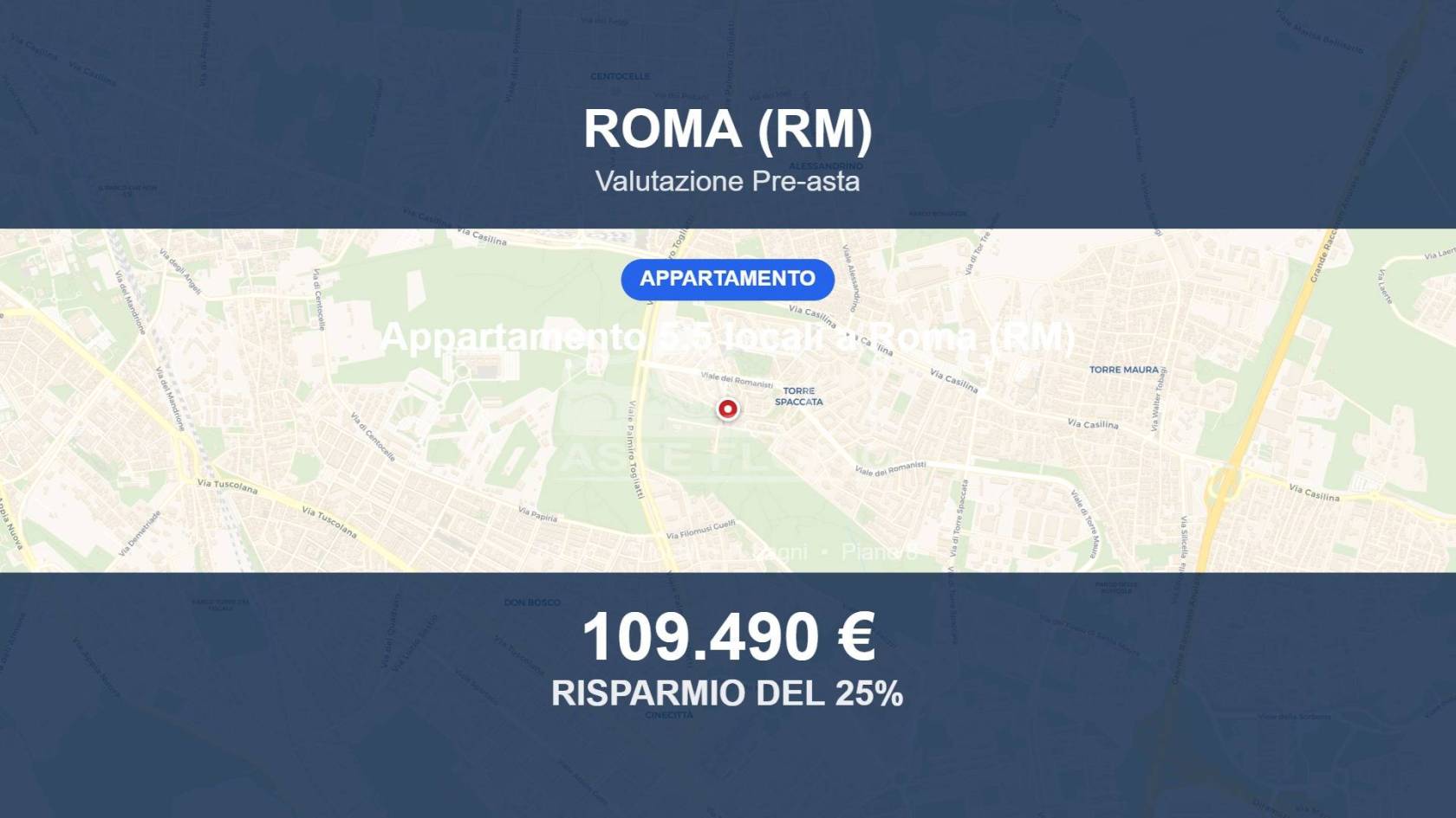 Appartamento in vendita a Roma