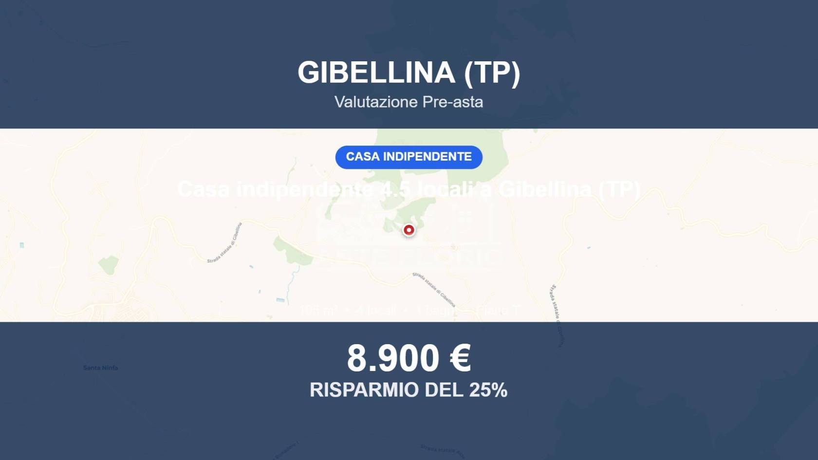 Villa in vendita a Santa Ninfa