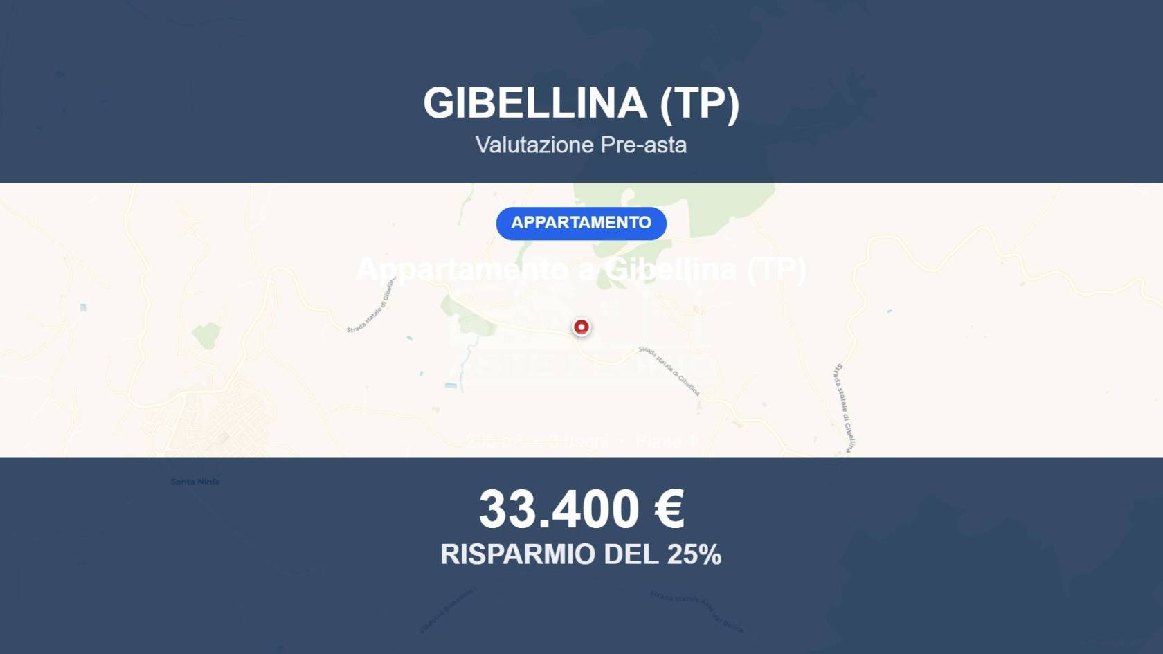 Appartamento in vendita a Santa Ninfa