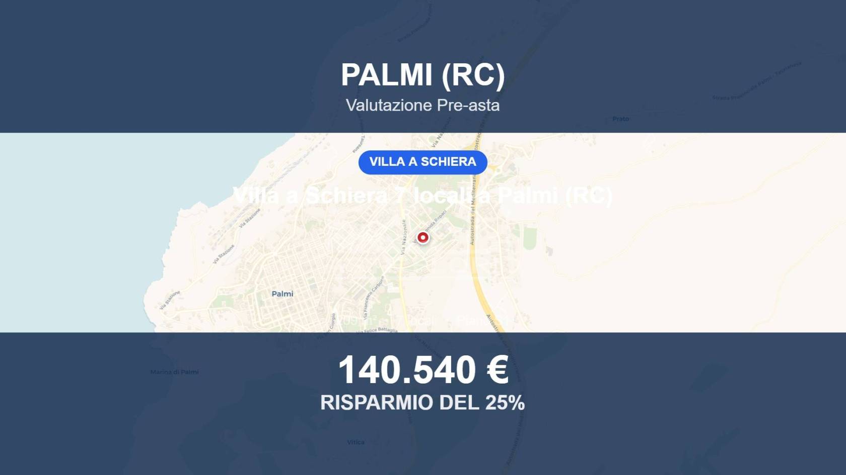 Villetta a schiera in vendita a Palmi