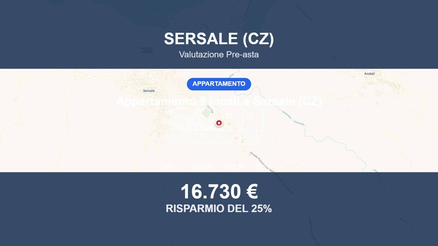 Appartamento in vendita a Sersale