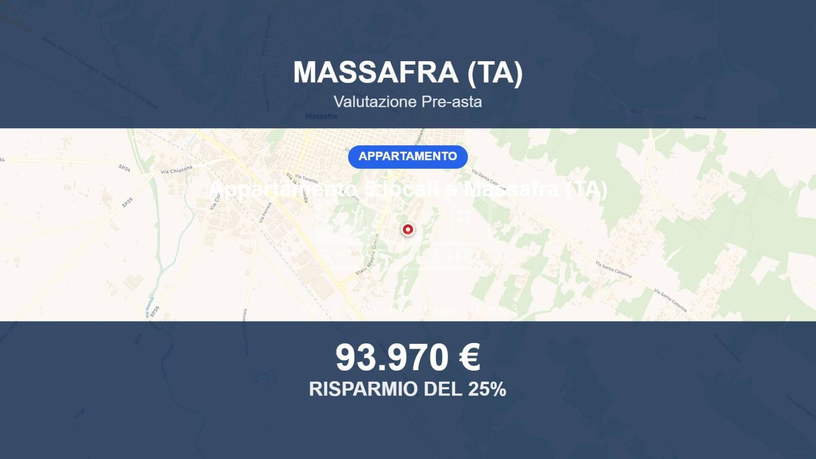 Appartamento in vendita a Massafra