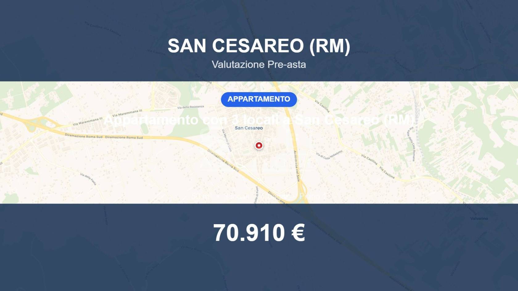 Appartamento in vendita a San Cesareo